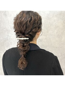 ナンバー 天王寺(NUMBER) ヘアセット/担当yuina