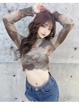 オリジンズヘアーセカンド 守谷店(Origins hair 2nd) ブラウニー系ベージュカラー×BYKARTE TR