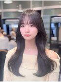 韓国ヘア/ロングヘア/ミディアムヘア/レイヤーカット/谷町四丁目