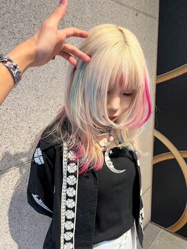 ヌル 原宿店(Null) スラッシュカラー[デザインカラー/エンドカラー/ルーツカラー]