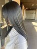 ［人気No.1］カット＋トリートメントケアカラー＋10分スパ《20%オフ》　