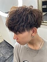 ブルーオーシャン 大牟田店(BlueOcean)&nbsp;波巻きスパイラルパーマメンズマッシュ