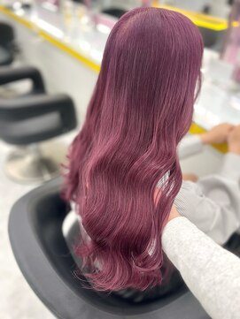 ラメール(MAISON LA MER) 【MANAMI】ピンクラベンダー/ブリーチカラー/髪質改善