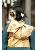 成人式 前撮り ヘアセット カチモリ 辻堂
