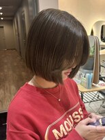 ヒビヲ(HIBIO)&nbsp;ブラウンカラーミルクティーベージュブリーチなしダブルカラー