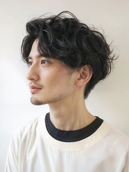 エッセンザ 梅田(ESSENZA)の写真/メンズスタイルもお任せ！トレンドを取り入れた旬なスタイルをご提案♪再現性も高くスタイリングも簡単に☆