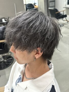 ブルニール 心斎橋(BLEUNIR) アッシュグレー/グレージュ/ウルフマッシュ