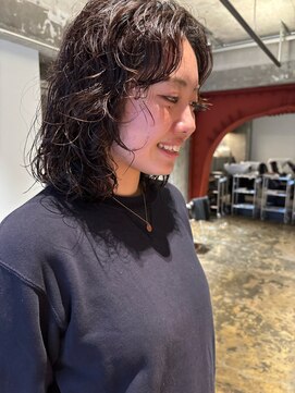 ハマモト レイヤーパーマスタイル