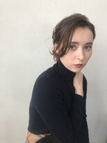 似合わせカット/ボブルフ/ネビージュ/小顔/ワンレン/20代/30代