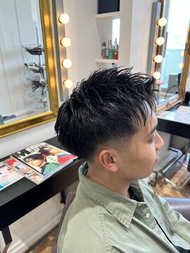 コワファースト させぼ五番街店(COIFF1RST) フェード×アップバング☆