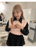 表参道/ミルボン/ハホニコ/ブリーチ/韓国/髪質改善._.