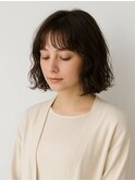 大人ボブパーマおしゃれパーマお洒落ボブ大人女子