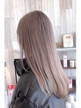 ラグーン(LAGOON) ホワイトミルクティーベージュ/バレイヤージュ/ケアブリーチ