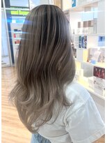 コワファースト  させぼ五番街店(COIFF1RST)&nbsp;ベージュ×バレイヤージュ