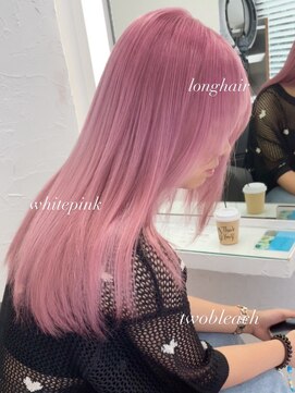 ジュイル シブヤ(JEWIL SHIBUYA) ブリーチありピンクカラー