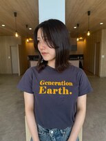 ミナリ(minari)&nbsp;透明感カラー×顔周りで大人っぽく◎