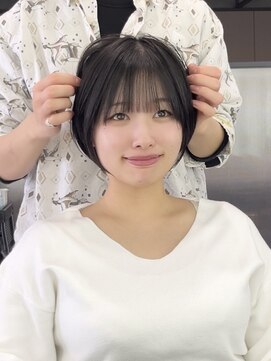 ビューエヒメ(VIEW EHIME) 小顔可愛いレイヤーカット×アッシュカラー20代30代40代