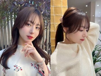 エクラート イーリス 高田馬場店(ECLART IriS)の写真/【季節の変わり目にカラーで変化を♪】艶と透明感UPのイルミナカラーに最新のケア剤を多数配合◎[高田馬場]