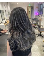 カラ ヘアーサロン(Kala Hair Salon)&nbsp;ハイライトバレイヤージュダブルカラーケアブリーチ20代30代40代
