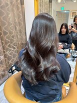 ロンドリゼル 札幌(Lond RiseL)&nbsp;チャコール/オリーブグレー/レイヤーカット小顔顔周り韓国札幌