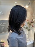 韓国風、重ためミディアムレイヤー