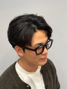 ナチュラル系フェザーパーマ×ダウンパーマのWパーマ