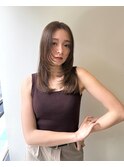 着物/大人ガーリー／ダークアッシュ／似合わせカット