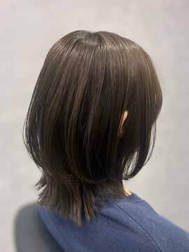 ジエクト カナウ(The Ect canow) ボブレイヤー/ミディアムレイヤー/オリーブグレージュ/レイヤー