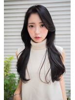 アストランティア 栄店(ASTRANTIA) 顔周りレイヤー×艶髪ブラック