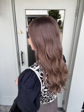 サンク エトワール(Cinq Etoiles) ダブルカラー【ミルクティーベージュ】