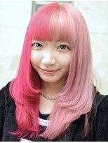 ジーンジャパン(GENE japan)&nbsp;ピンクツートーンカラー