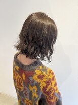 フーコー 下関店(fuhcoh)&nbsp;アッシュグレージュ×パーマ