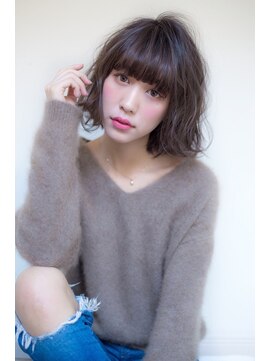 ロンドプランタン 恵比寿(Lond Printemps) 【Lond printemps水野】透明感あるグレーカラーボブ