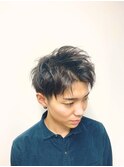 メンズナチュラルツーブロックショート★