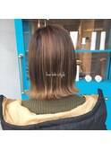 切りっぱなしボブ
