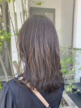 ラパンセ ブラン(LA PENSEE BRUN) LA PENSEE BRUN /グレージュ/オリーブグレー/大人ロング