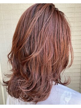 ラック 海老名店(LUCK) ミディアム×ピンクパープル