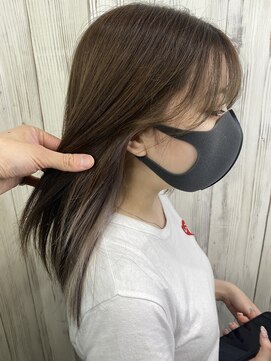 アンダーバーホワイト 南海難波店(_WHITE) インナーカラー☆透明感カラー