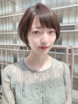 カミノア 銀座店(CAMINOIA)&nbsp;小顔補正立体カットのひし形シルエットショート