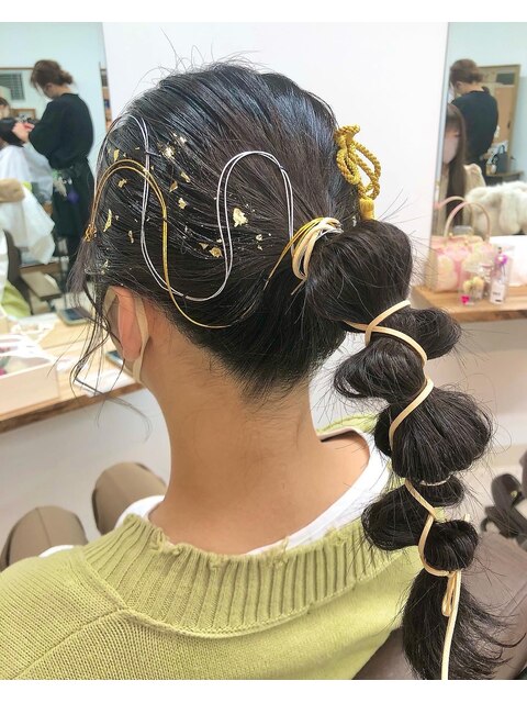 【成人式ヘアset】Kirei 阿保