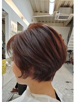 イザワ ヘアメイクサロン(izawa)&nbsp;ショートボブ