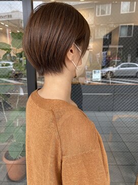 ラックバイアコースティック(lac by ACOUSTIC) 丸みがショート/ナチュラルベージュ