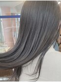 福井　大和田　透明感カラー　グレージュ　髪質改善　20代