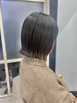フレーム ヘア ルーム 天王寺駅前店(FRAME hair room) 切りっぱなしボブ