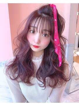 ルイ(LOUIS) 【 LOUIS 】ブリーチなしで叶う ストロベリーピンク