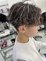 ネクストネオ 静岡(NEXT NEO)&nbsp;NEXT静岡NEO【櫻田】波巻きセンターパート　ホワイトハイライト