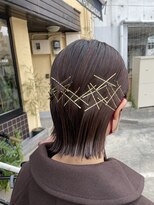 アオゾラヘアー フジサキグウ(AOZORA HAIR FUJISAKIGU) ピンアレンジ
