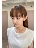 キオン(kyon)&nbsp;ワイドバングカット