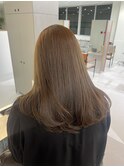 ミルクティーベージュダブルカラーインナーカラーケアブリーチ