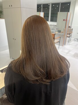 ローレンアオ(LOREN AO) ミルクティーベージュダブルカラーインナーカラーケアブリーチ